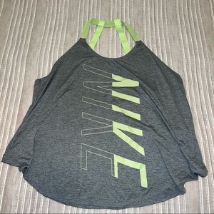 Nike Logo Elastica Style Training Tank Top